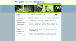 Desktop Screenshot of indemnizacionsustitutivapensionesvejezdevoluciondesaldosaportes.com.co